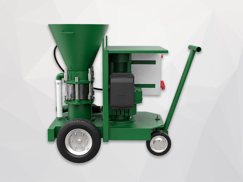 Dry Mix Refractory Gunning Machine