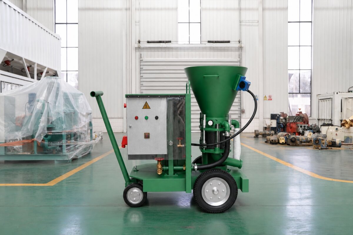 Preheater Refractory Gunning Machine
