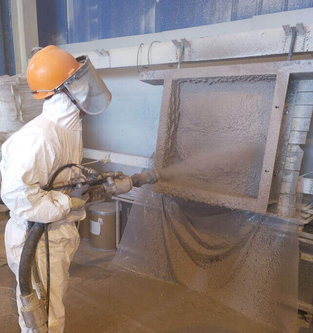 spraying effect