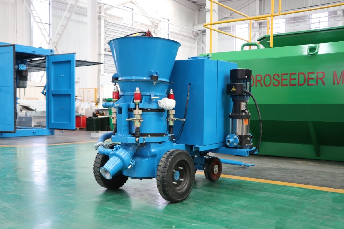 3m3/h refractory gunning machine