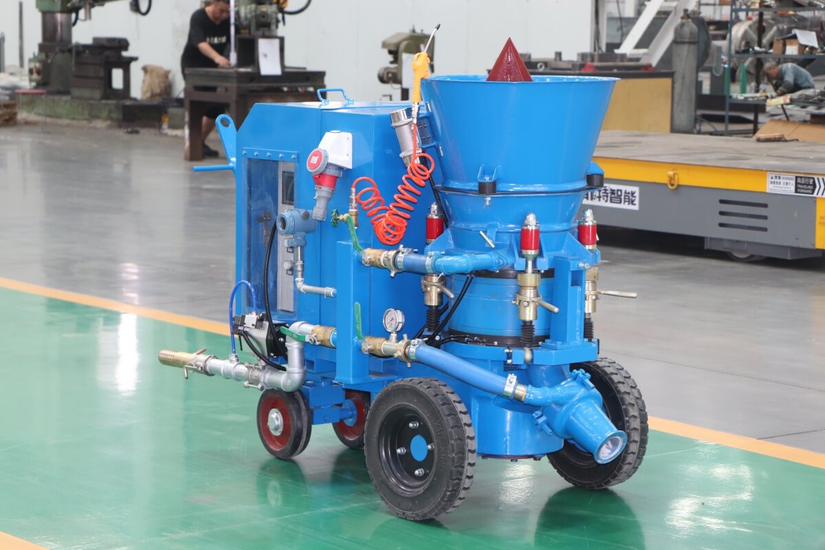 gunning machine for refractory 