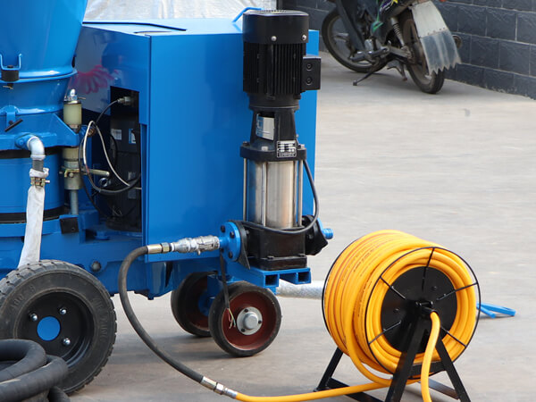Integrated water pump installation 
