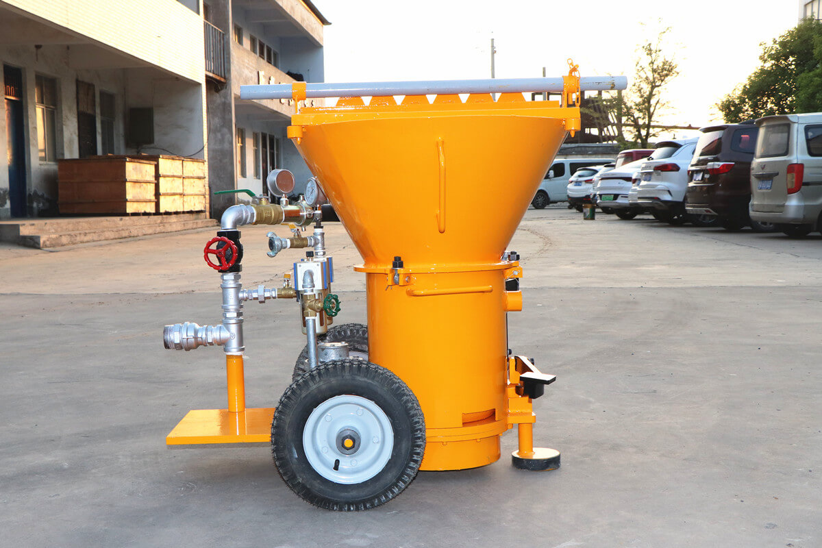 pneumatic shotcrete machine