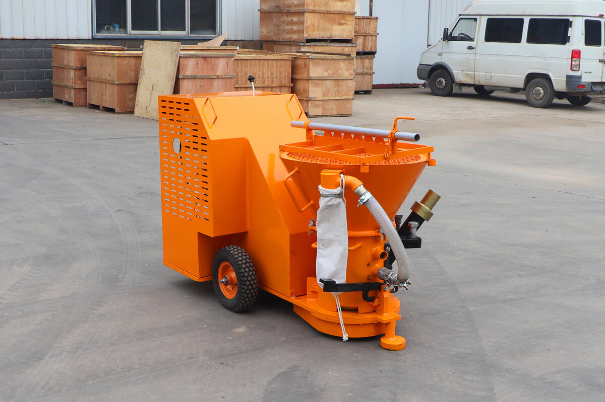 diesel driven refractory shotcrete machine supplier