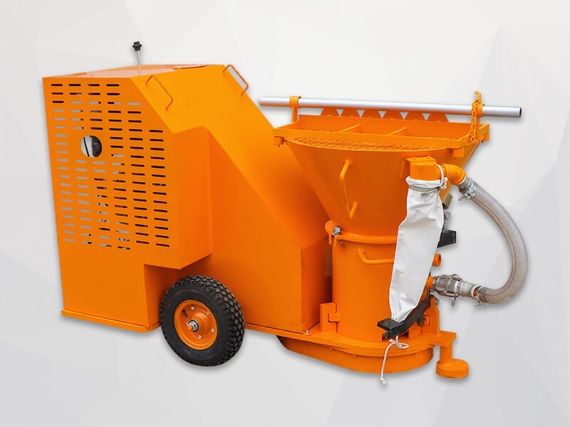 diesel driven shotcrete machine