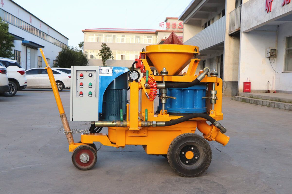 electric system refractory gunning machine