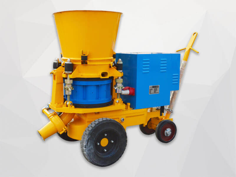 gunning castable refractory machine