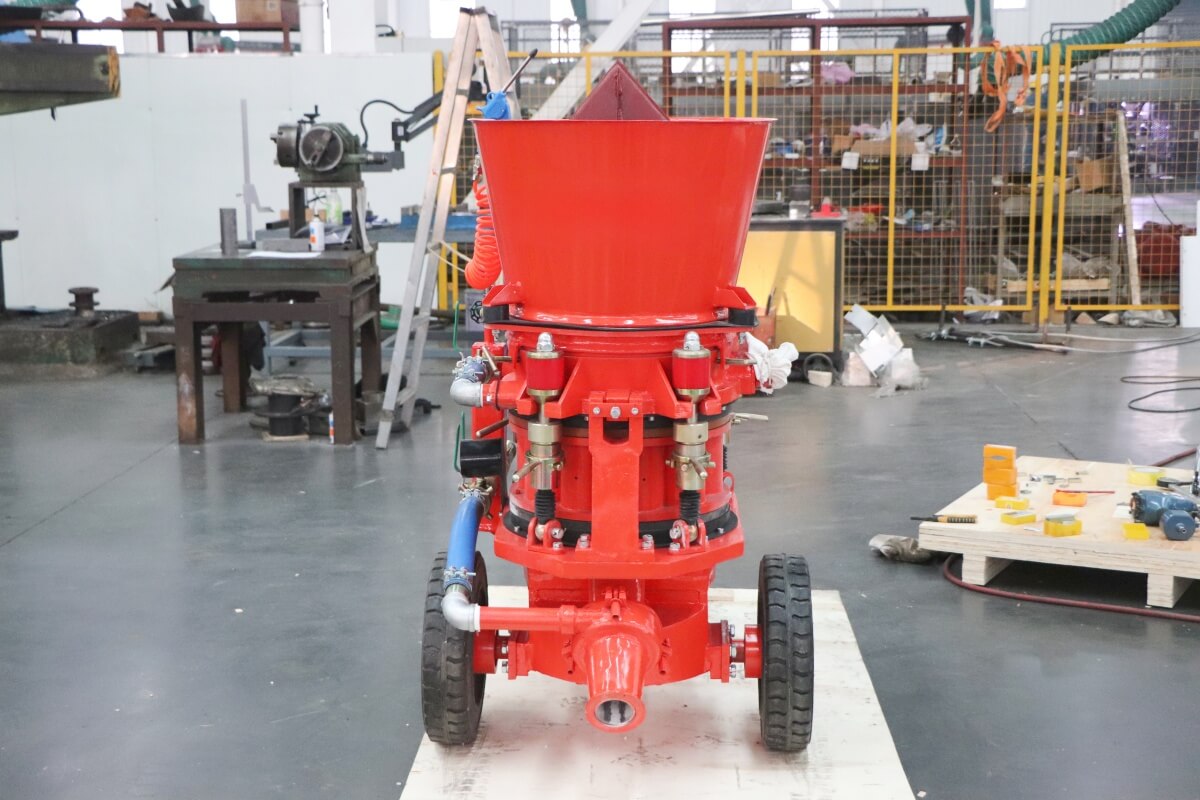 dry mix refractory gunning machine
