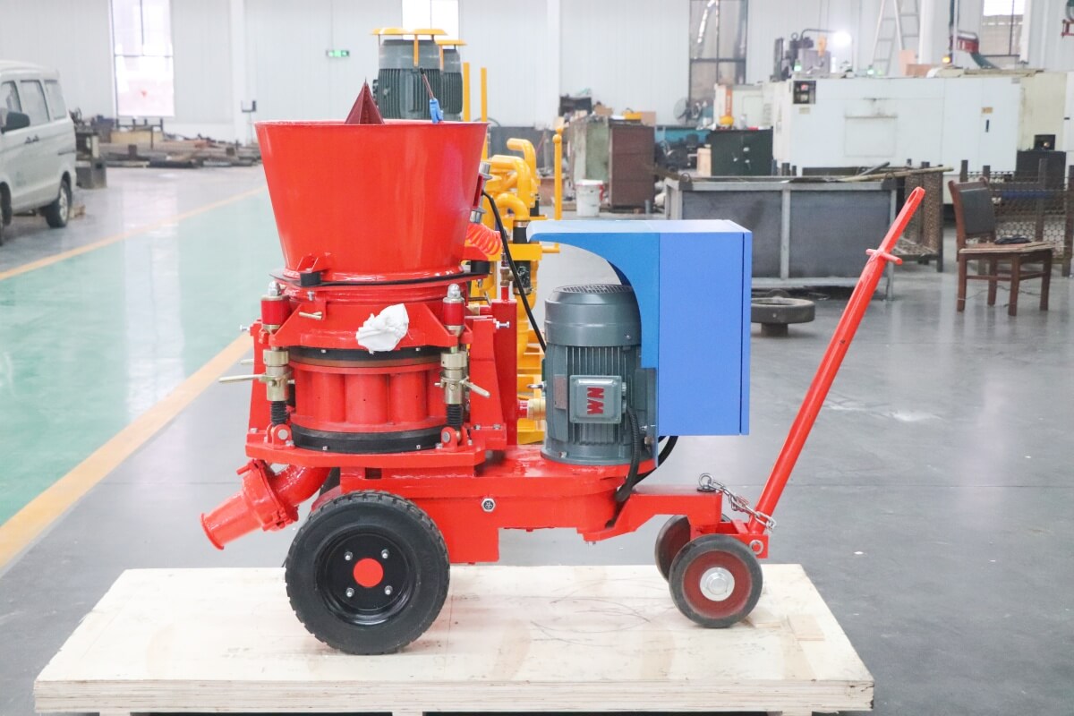 refractory gunning machine used for industrial kilns's inner
