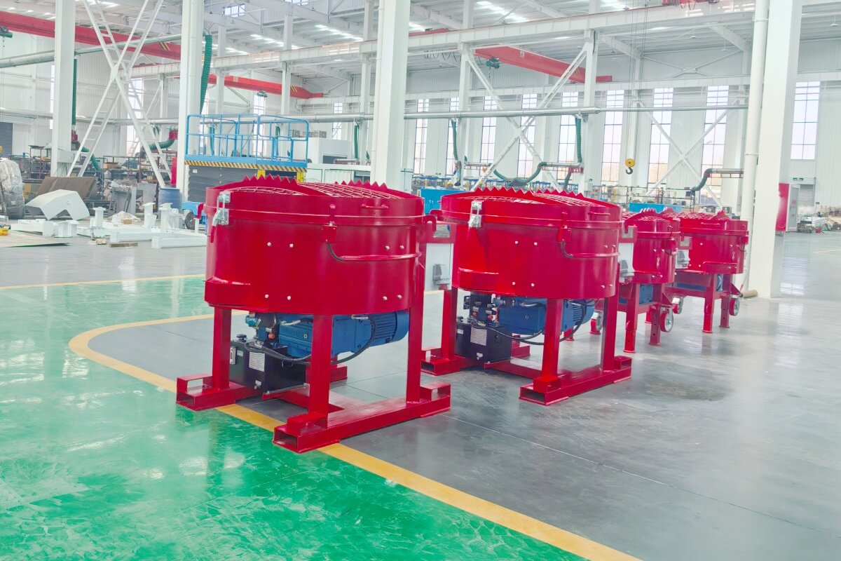 250kg Refractory Castable Pan Mixer