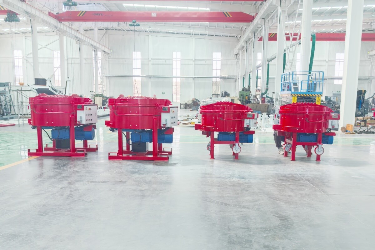 500kg Refractory Pan Mixer