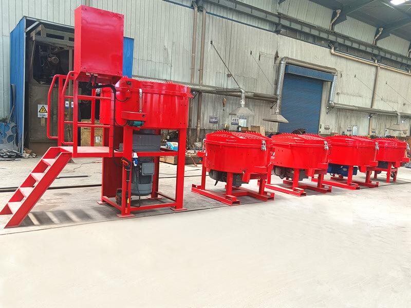 500kg Refractory Pan Mixer