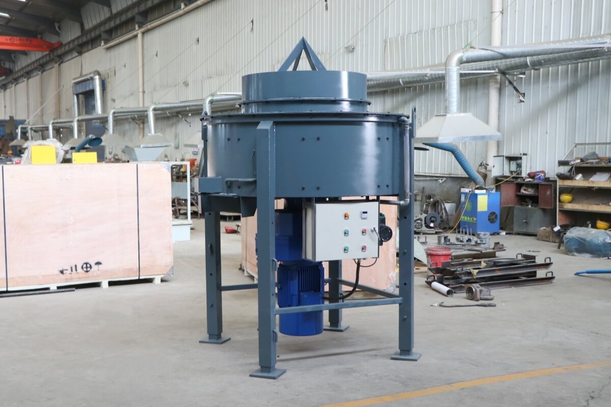 1000kg mixing capacity refractory mixer