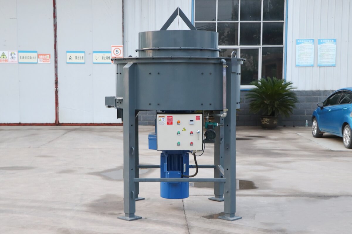 1000kg refractory pan mixer