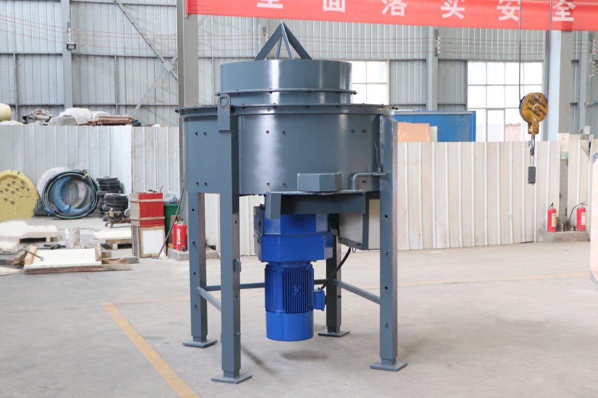 1ton mixing capacity refractory pan mixer