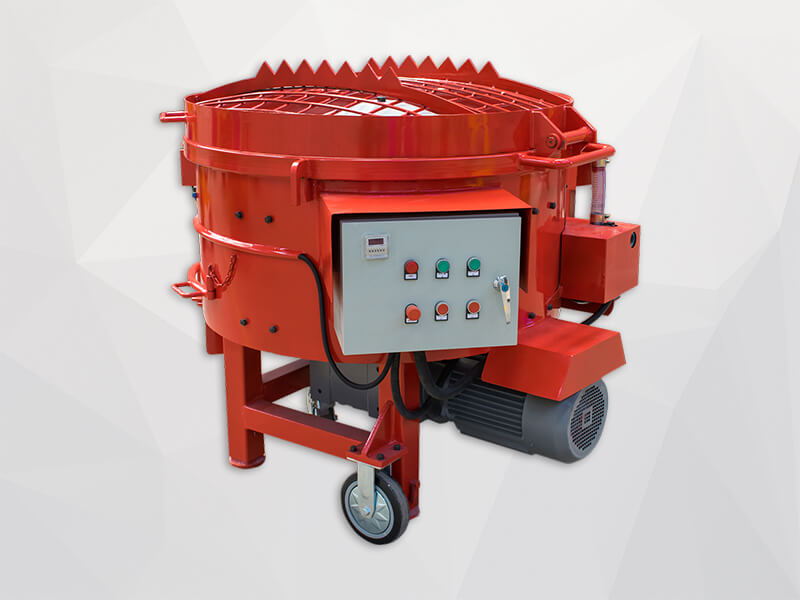 250kg pan type refractory castable mixer
