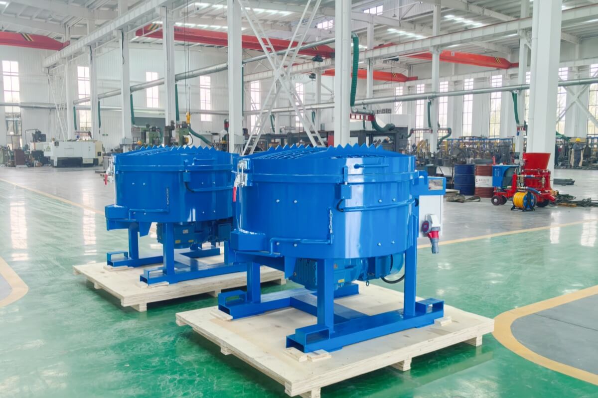 500kg refractory mixer for steel plant
