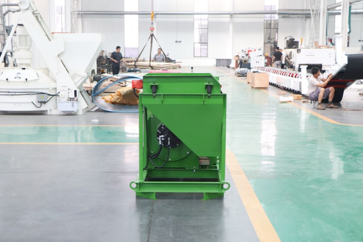 concrete spraying pump