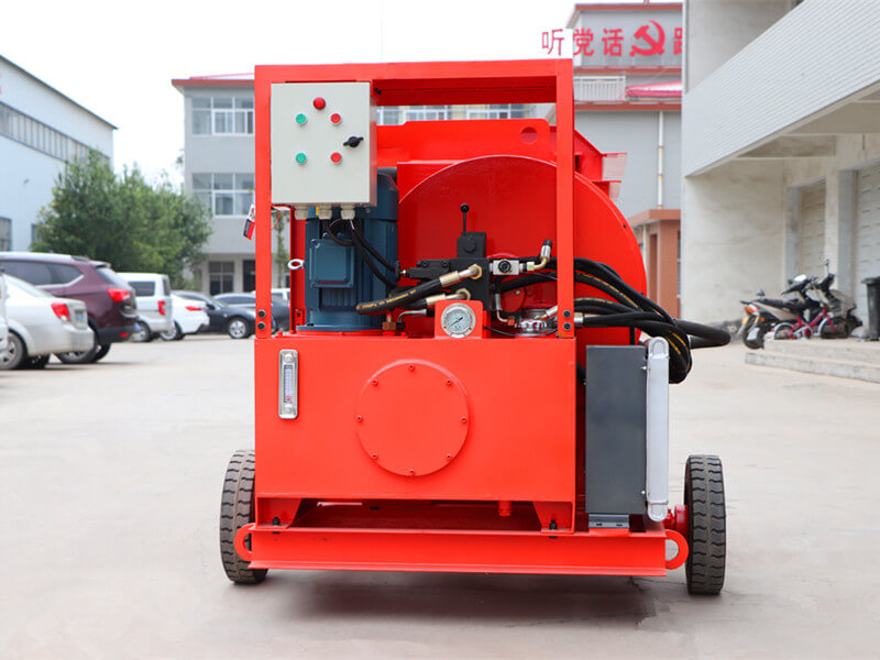 shotcrete pump for dome