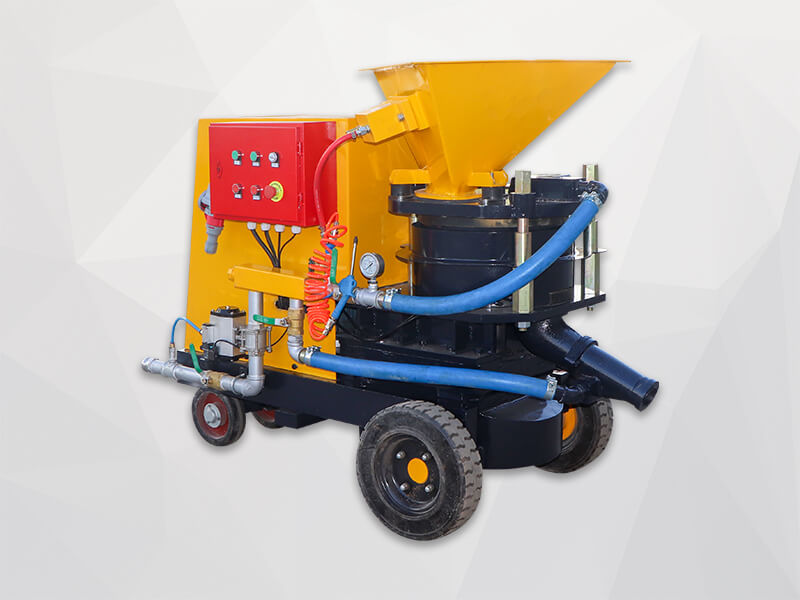 dry and wet mix shotcrete machine