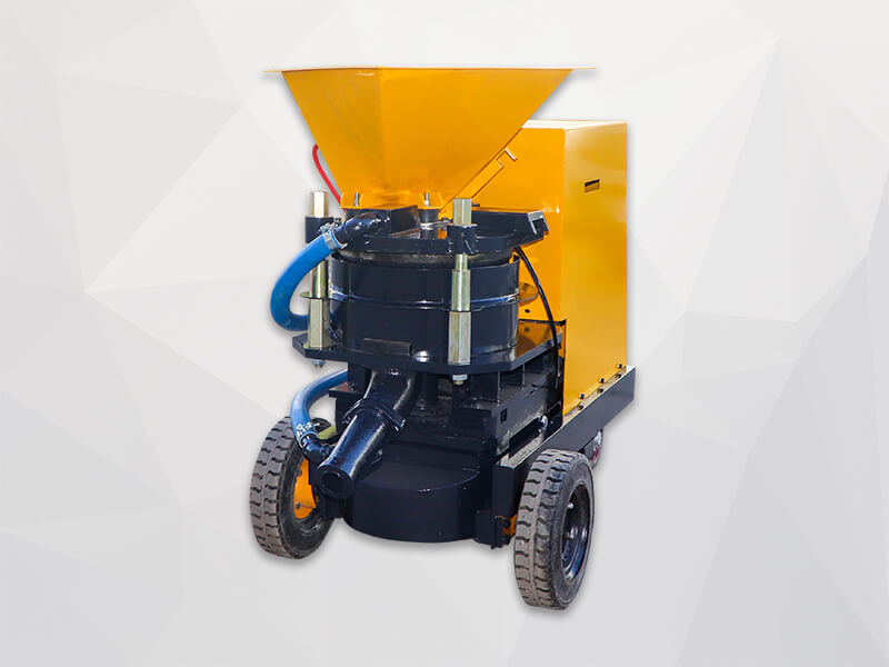 dry and wet shotcrete machine