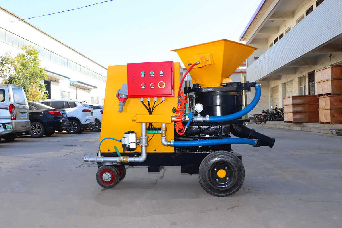 dry mix shotcrete machine