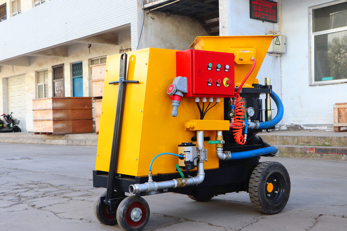 wet mix shotcrete machine