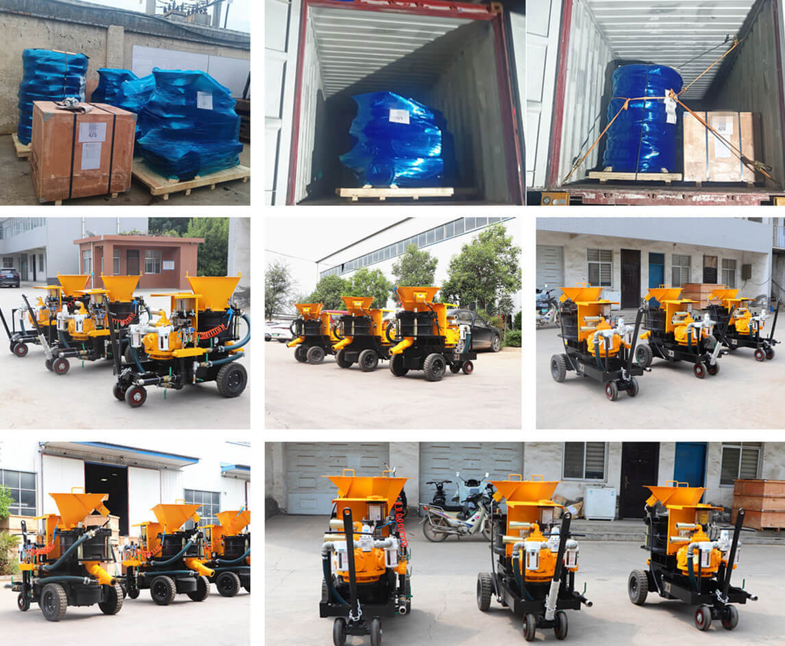 concrete spraying machine made in China