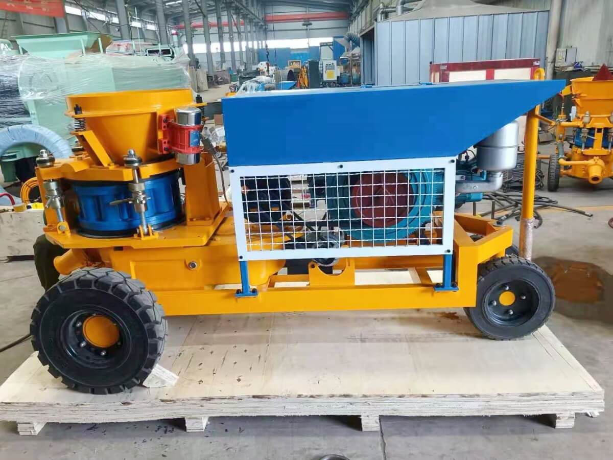 diesel concrete spraying machine