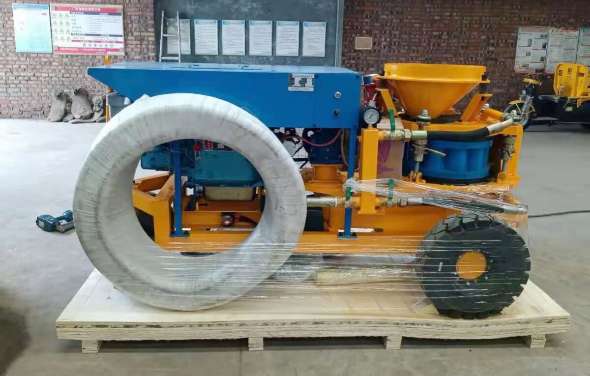 diesel shotcrete machine