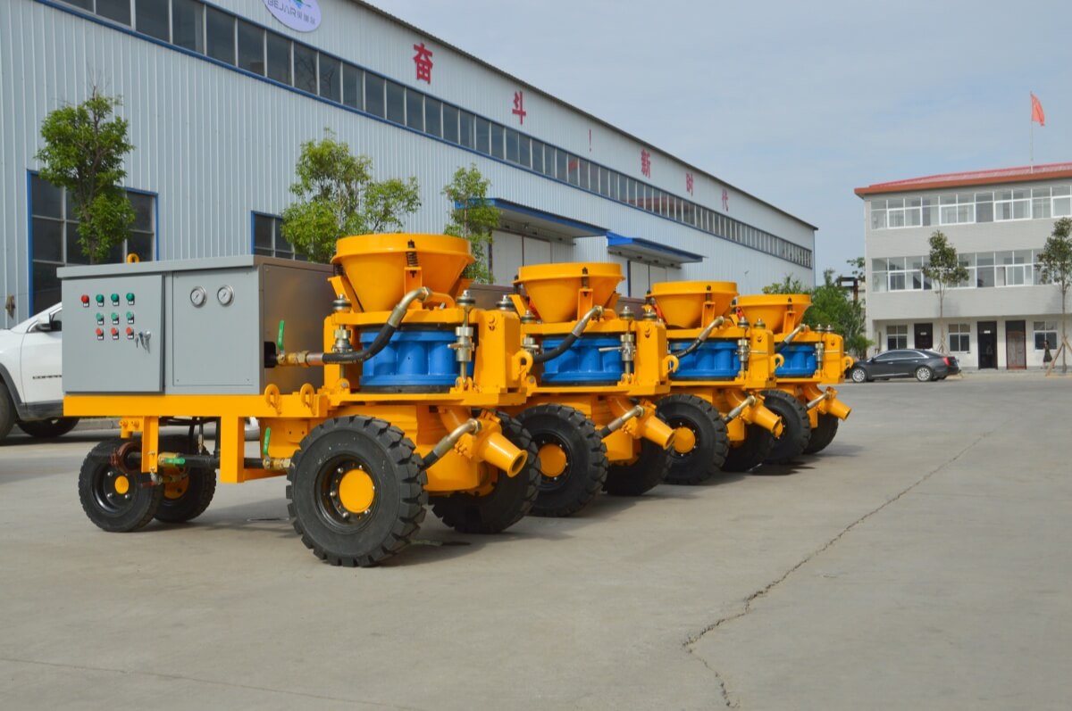 wet mix shotcrete machine