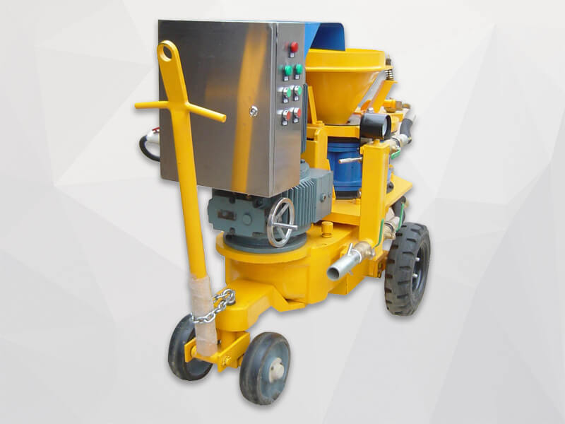 gunite shortcerte machine