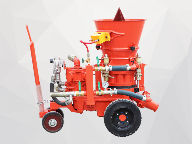 air motor dry mix concrete spraying machine