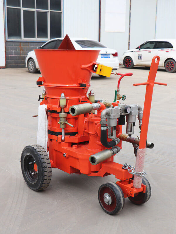 concrete spraying machine for sale