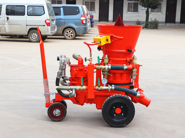 dry mix concrete spraying machine for sale