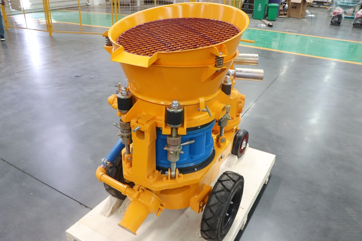dry gunning machine