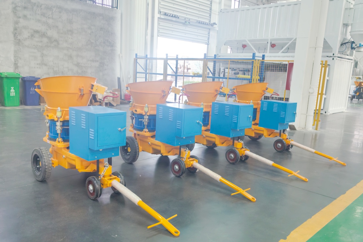 electric engine shotcrete machine
