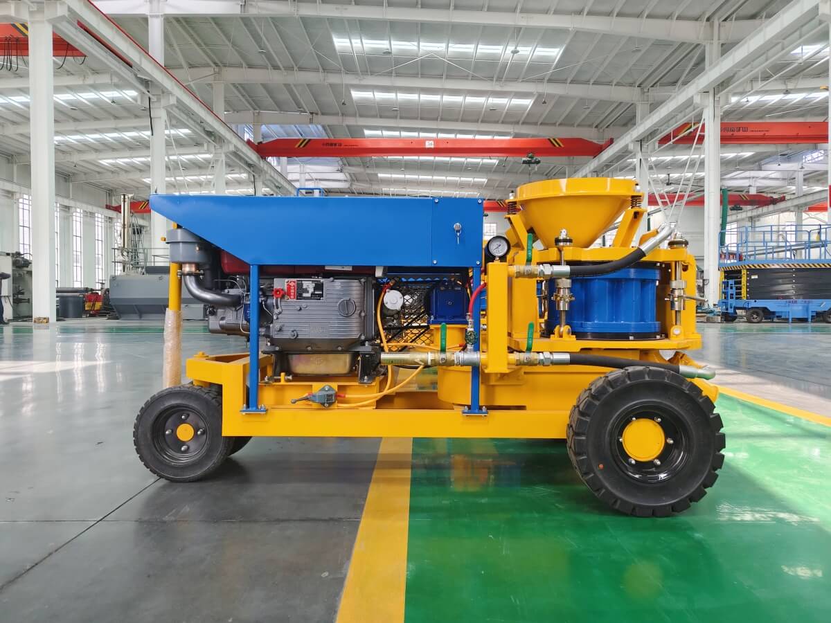 diesel shotcrete machine for sale