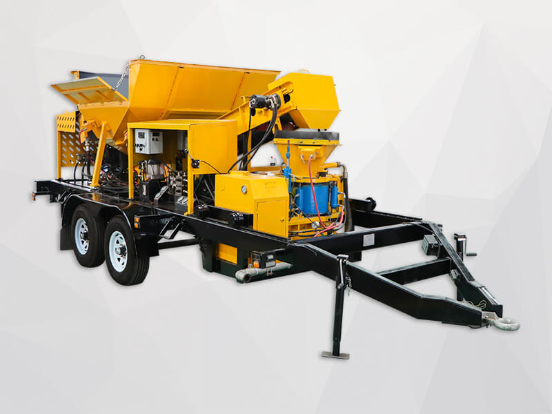 mobile shotcrete equipment