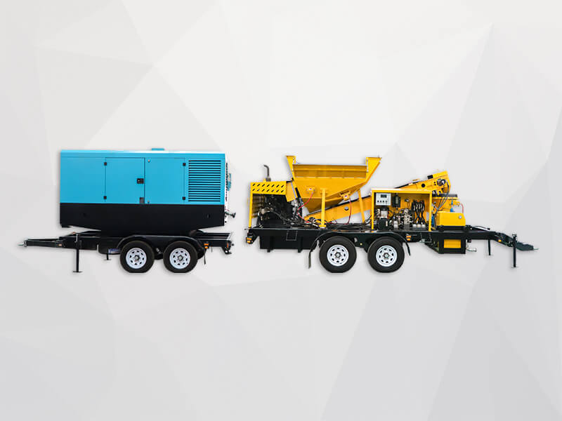 shotcrete equipment for mining construction