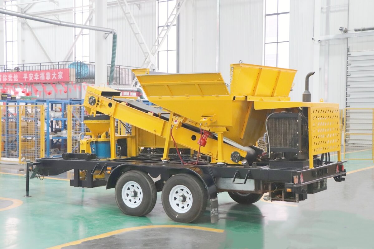 shotcrete machine for Mining Roadways