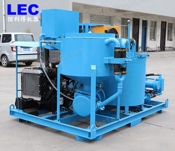 electrical grouting plant