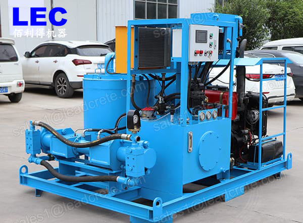 Low pressure grout plant pump for sale