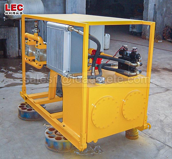 Anchor hole electric grouting pump