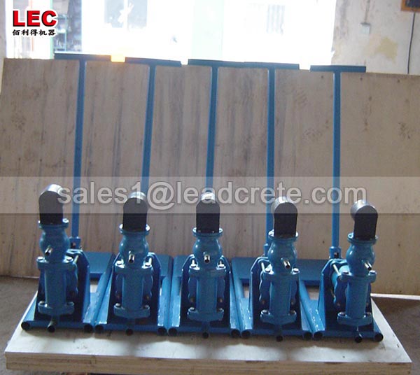 Single piston manual grout pump with superior quality for sale in africa