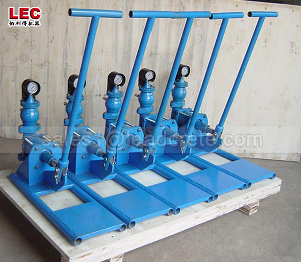 Manual grout pump factory