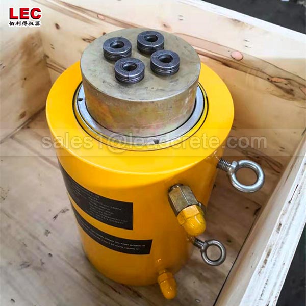 Hydraulic jack prestress for construction and building