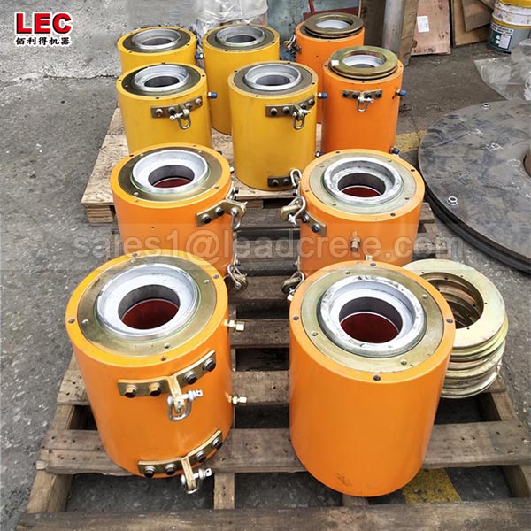 Factory price hydraulic tensioning prestressed jack