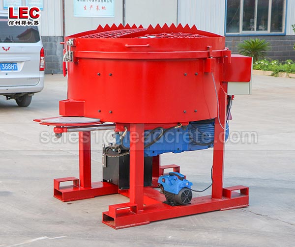 Leadcrete refractory pan mixer for sale