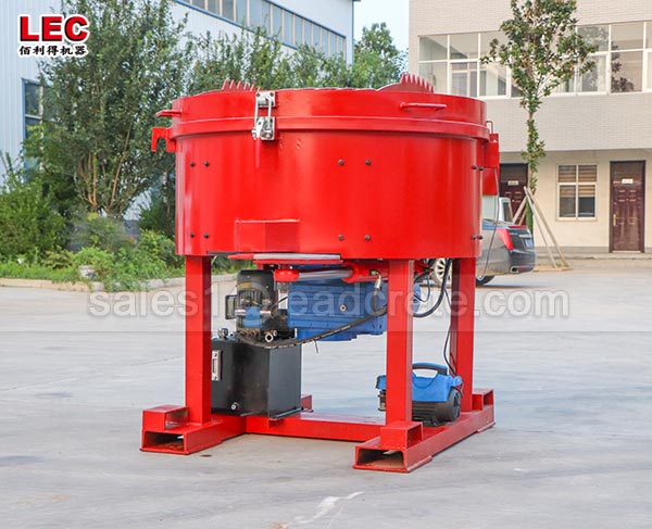 100kg 100l refractory pan mixer